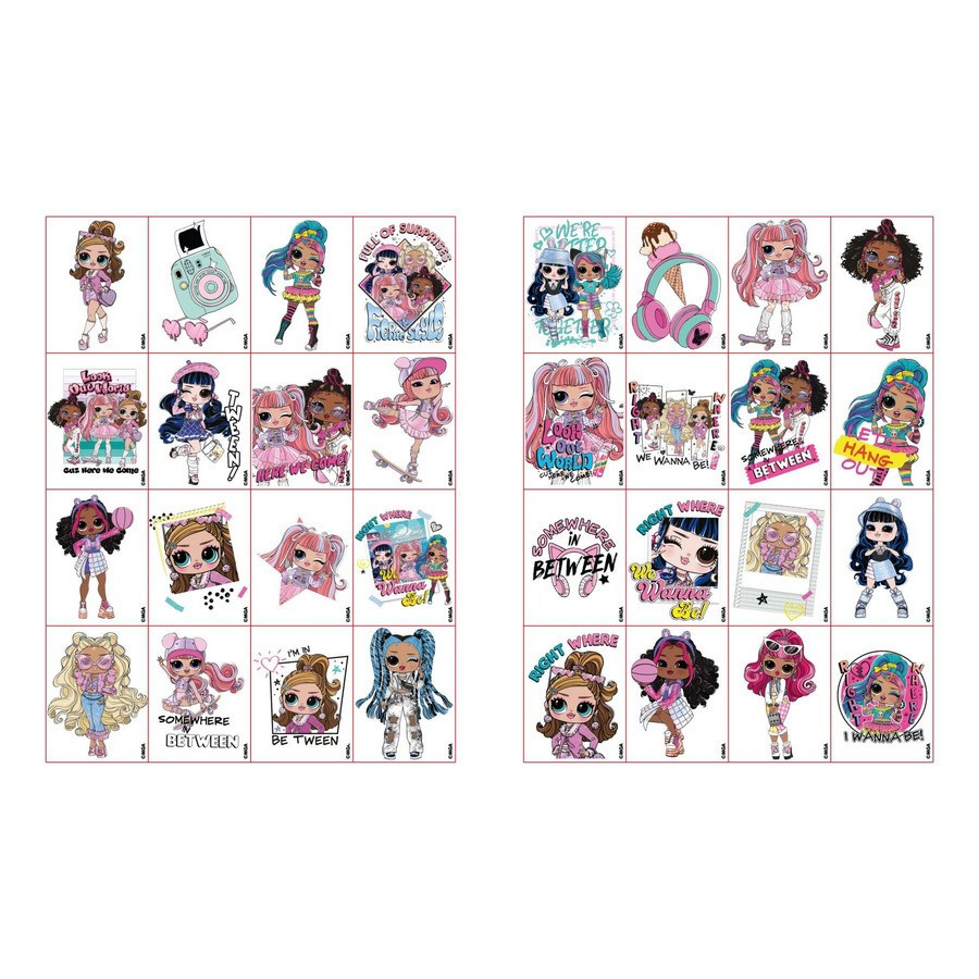 Раскраска со стикерами 