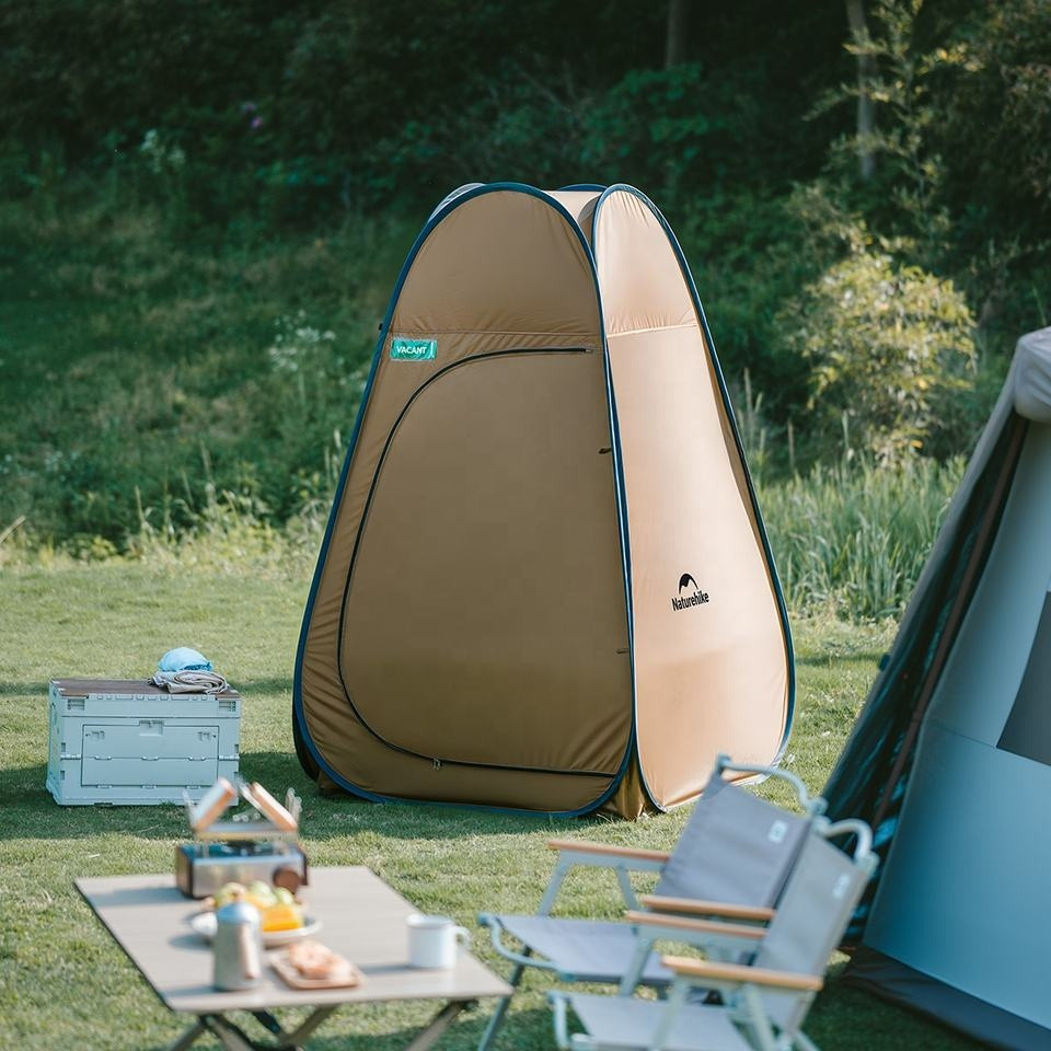 Душевая палатка раскладная Naturehike NH17Z002-P, коричневый Киев - изображение 15