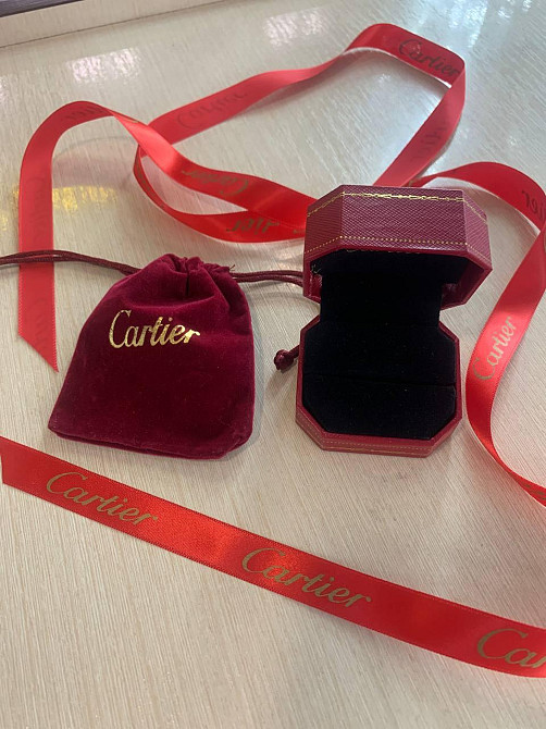 Подарочная упаковка коробочка, мешочек, лента в стиле Cartier Одесса - изображение 9