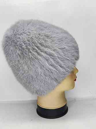 Шапка женская меховая сноп Дарья Светло Серый Харьков