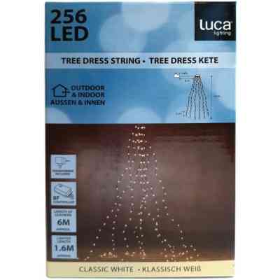 Гирлянда Luca Lighting Конус 1,6+6м, теплый белый (8720362027041) Винница
