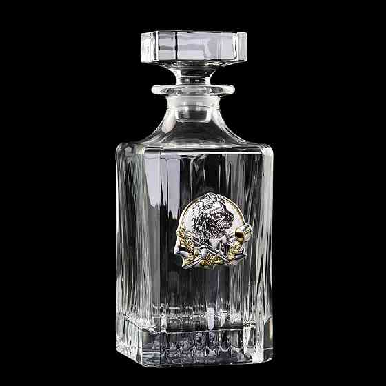 Набор для водки Boss Crystal Директорский (графин и 6 рюмок) хрусталь, серебро, золото Киев