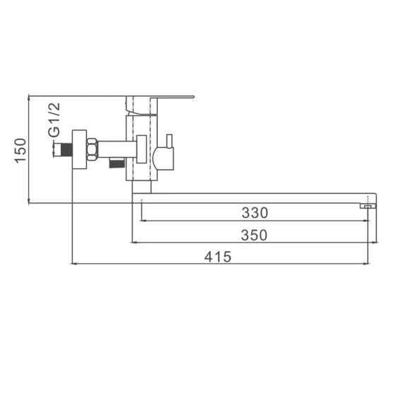 Смеситель для ванны с душевым гарнитуром Frap H805 F22805 сатин Киев