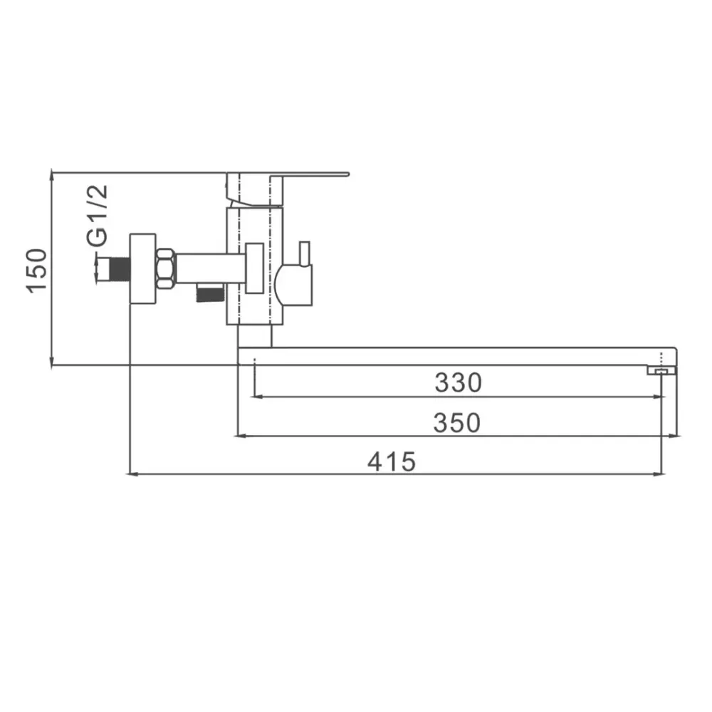 Змішувач для ванни з душовим гарнітуром Frap H805 F22805 сатин Київ - фото 6