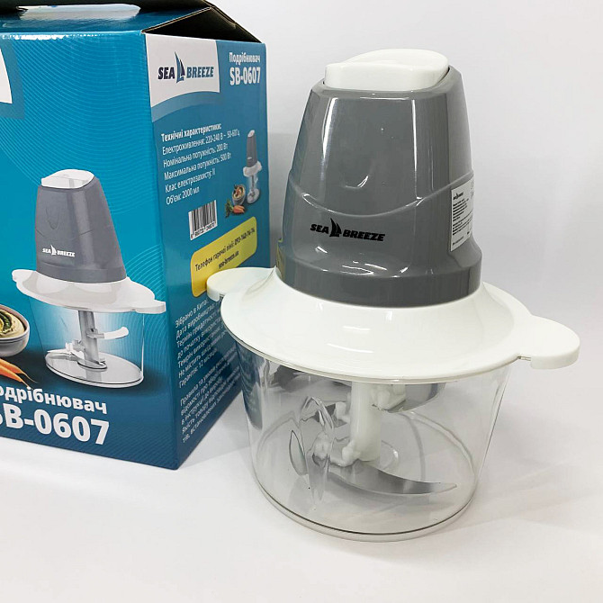 Кухонный блендер для овощей SeaBreeze SB-0607, Блендер переносной с переключением режимов MN-30 Львов - изображение 3