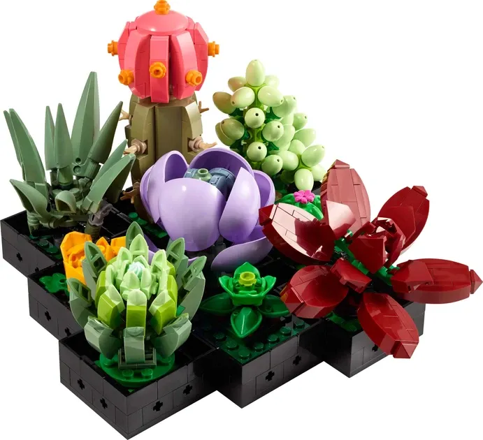 Конструктор Botanicals Суккуленты (10309), 771 деталей совместимый с lego лего Запорожье - изображение 1