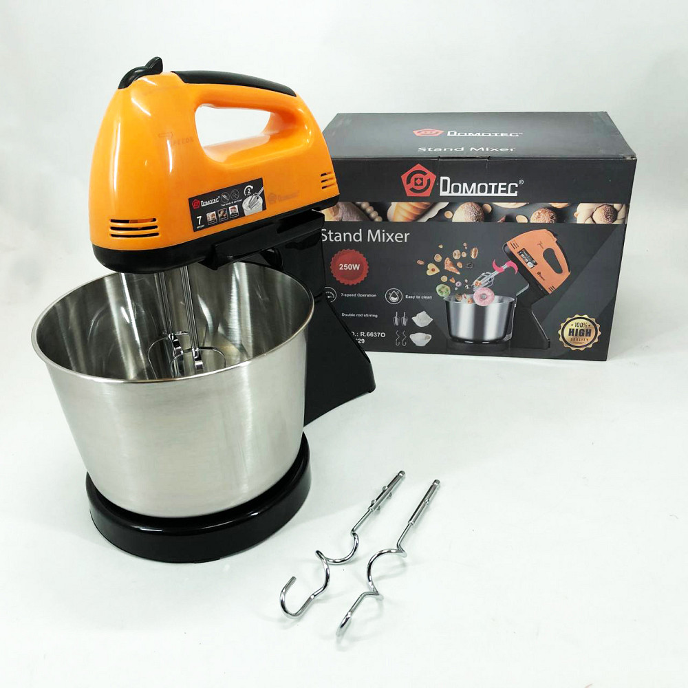 Міксер з режимами швидкості Domotec R6637O 250 W, Ручний міксер-мішалка, Кращий ручний міксер GX-11 Львів - фото 7