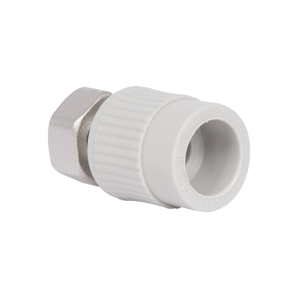 Муфта PPR Thermo Alliance з накидною гайкою 25х3/4" Київ - фото 8