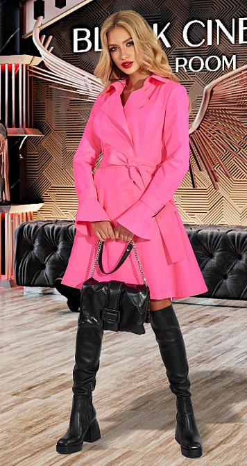 Розкльошений плащ на підкладці (44) Київ - фото 2