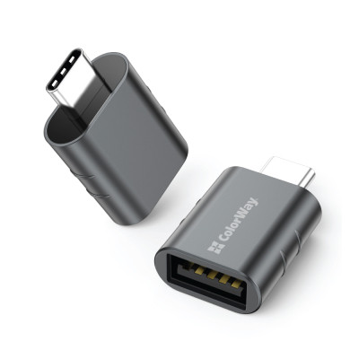 Перехідник OTG USB 3.2 AF to USB-C ColorWay (CW-AD-AC3) Вінниця - фото 1