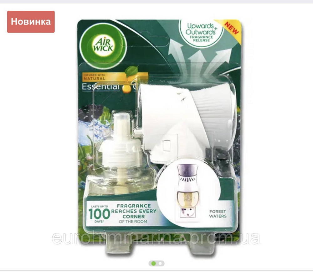 Електричний освіжувач повітря Air Wick forest waters, 19 мл Виноградов - изображение 3