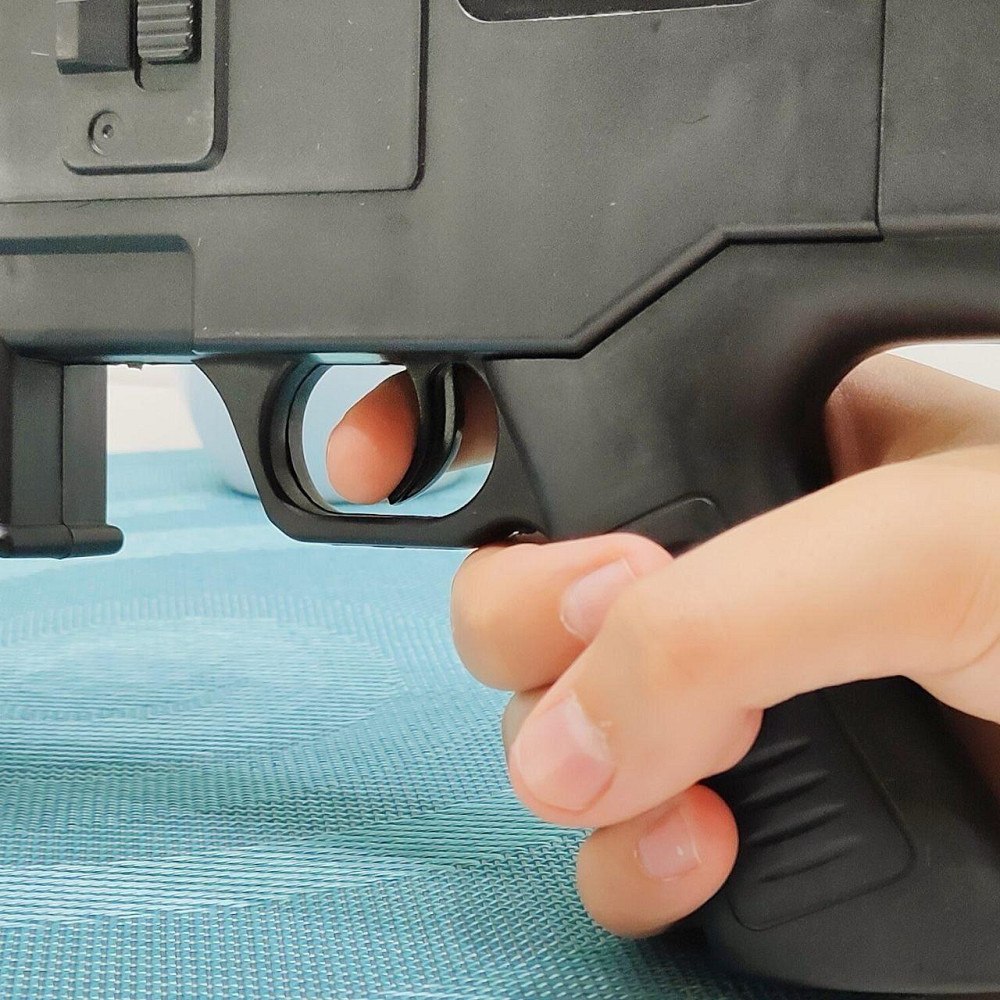 Автомат на кульках з лазерним прицілом 59 см Чорний (2338A) Чернігів - фото 4