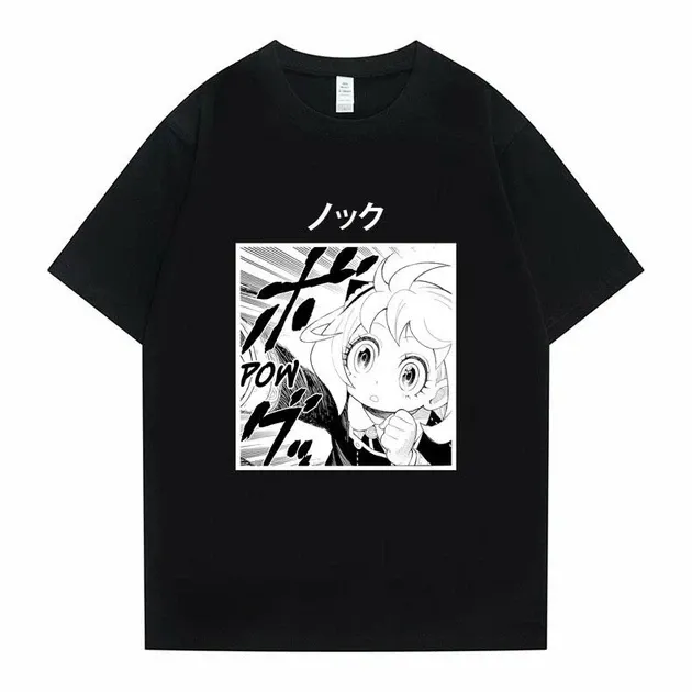 Футболка чоловіча з аніме принтом Сім'я Шпіона / Аня Розмір оверсайз (S/M/L) Чорний AnimeT1158 Дніпро - фото 3