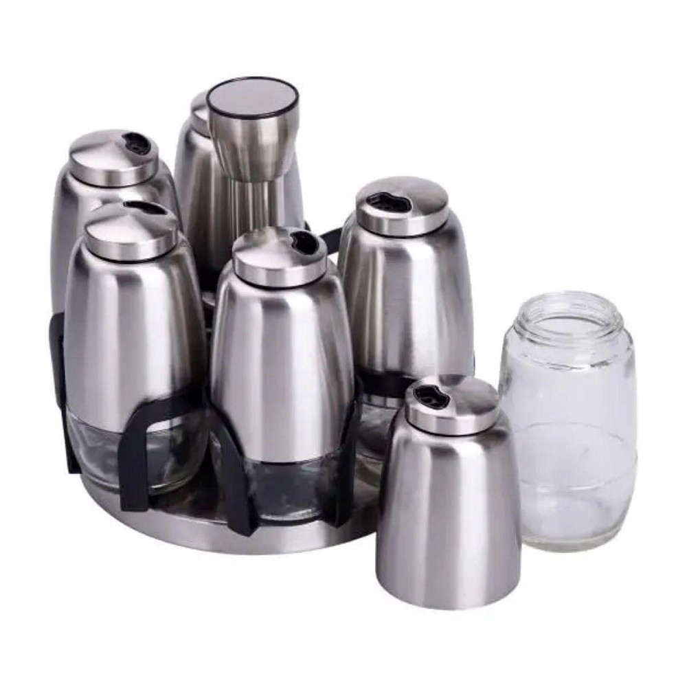 Карусель для спецій, 6 баночок, 15x15 см Київ - фото 4