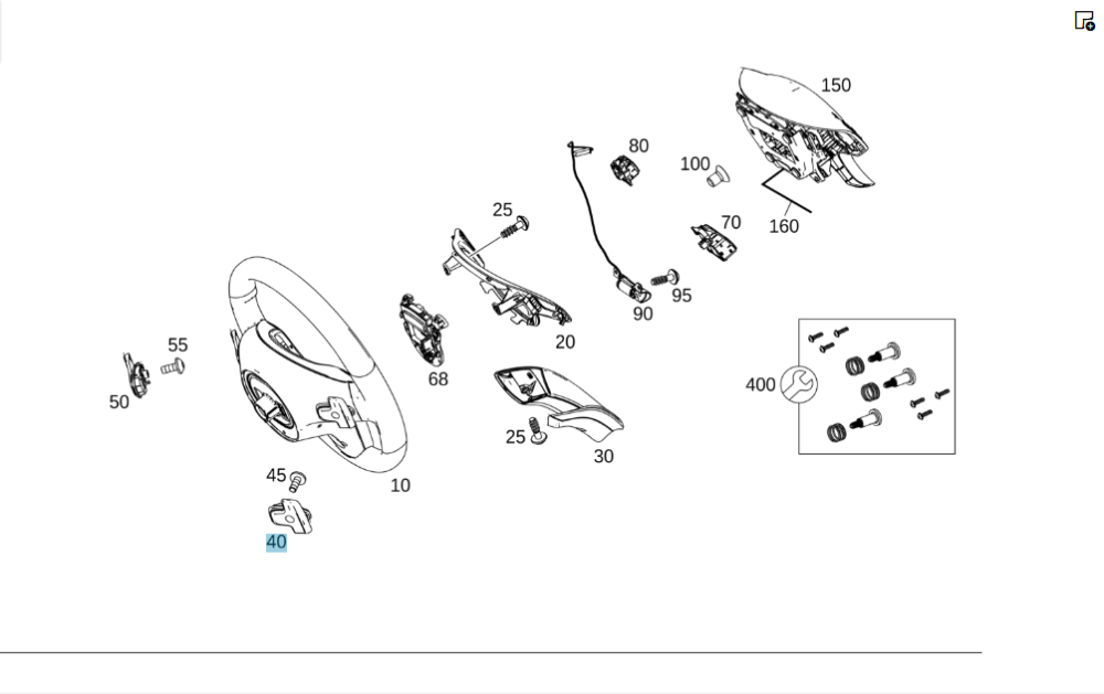 Mercedes-Benz  A2185400662 9107 Підрульовий вимикач понижувальної передачі E-class W212 SLK/SLC R172 C-Class Estate S204 C-Class W204 GLK X204 Одесса - изображение 3