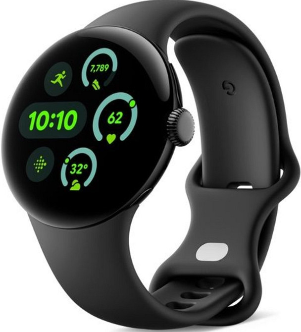 Смарт-годинник Google Pixel Watch 3 41 мм Matte Black / Obsidian. Харків - фото 1