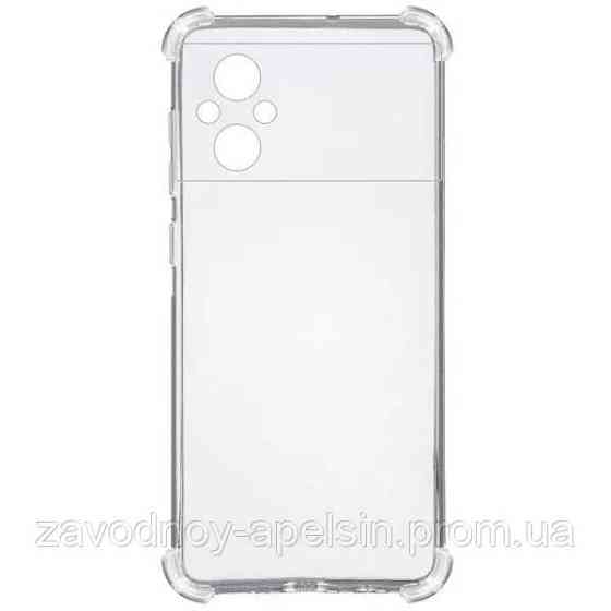 Xiaomi Poco M5 Прозорий чохол (Захист камери + кути) Одеса