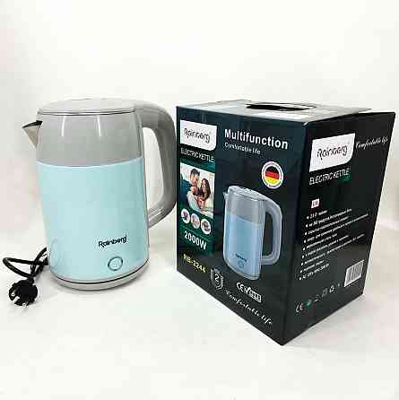 Електрочайник пластик Rainberg, Якісні електрочайник, Чайник електро чайний IZ-52 Івано-Франківськ