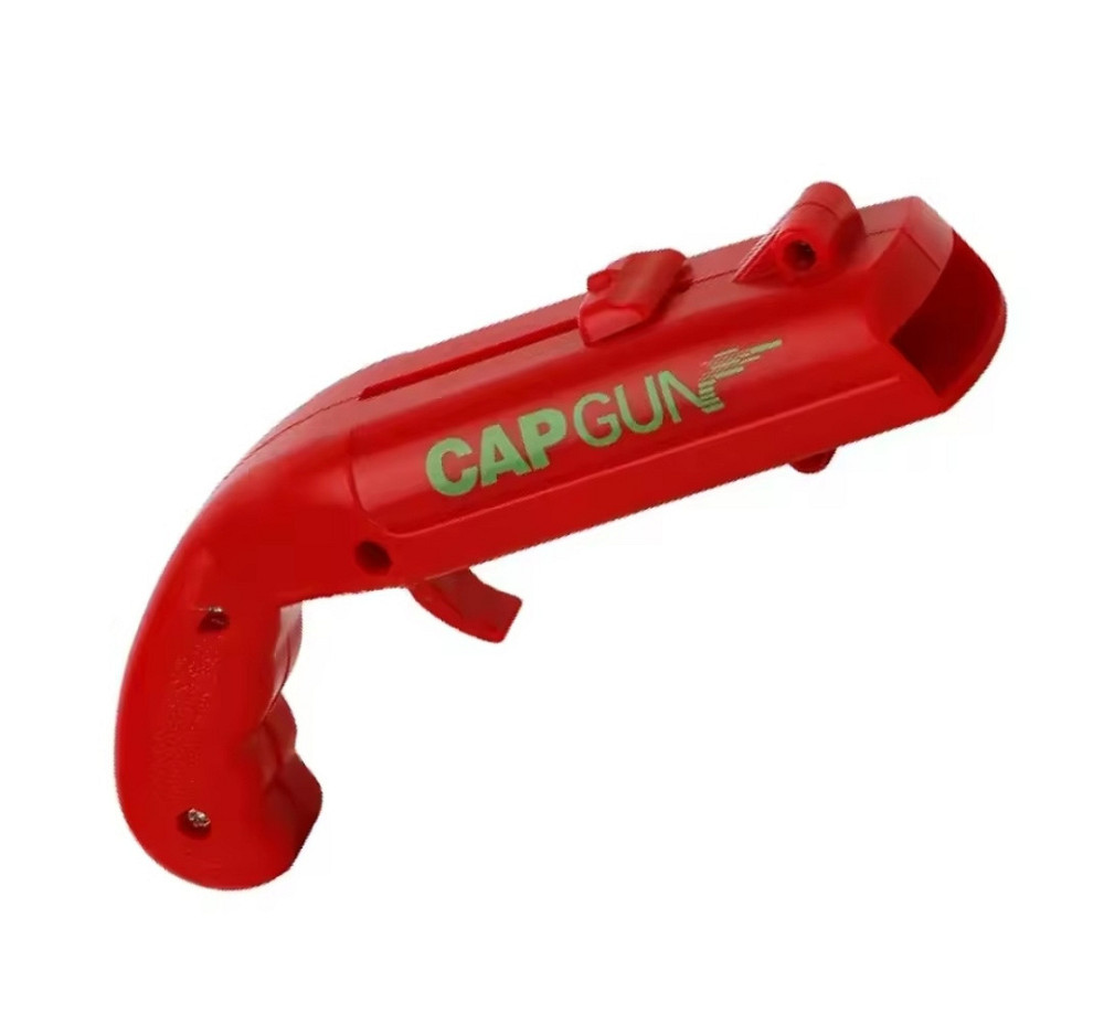 Открывалка - пистолет для бутылок 13 см красный Киев - изображение 7