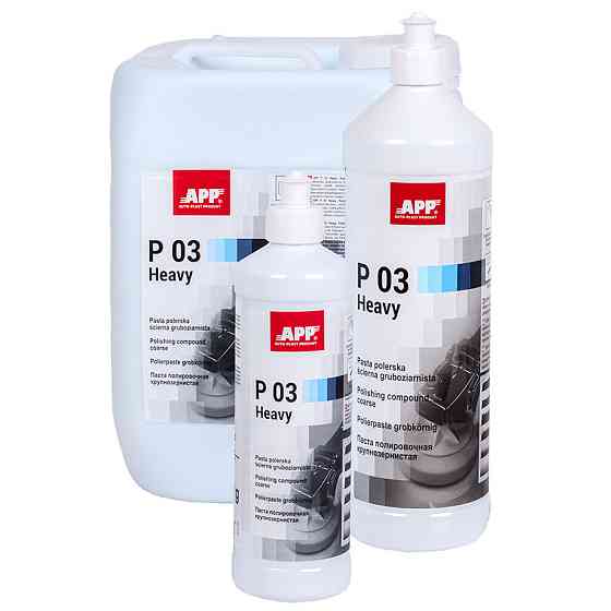Полірувальна паста крупнозерниста "P03 Heavy Duty" 600г APP, 081301 Вінниця