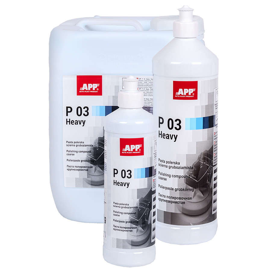 Полірувальна паста крупнозерниста "P03 Heavy Duty" 600г APP, 081301 Вінниця - фото 1