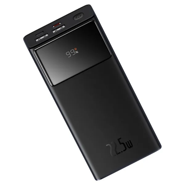 Зарядная батарея Baseus Star-Lord Digital Display 20000mAh Fast Charge 22.5W PPXJ080001 (Черный) Винница - изображение 1