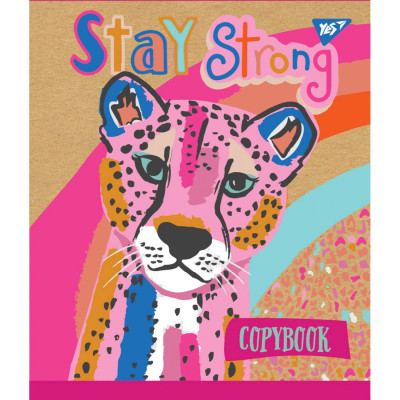 Зошит Yes А5 Rainbow Animal Крафт 18 аркушів клітинка (765083) Вінниця - фото 1