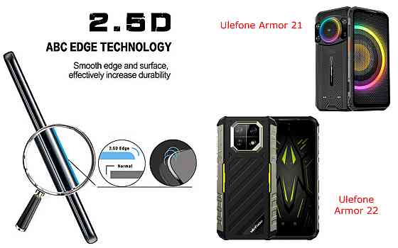 Защитное стекло ArmorGlass для Ulefone Armor 21, Armor 22 – устойчивое к царапинам и ударам Киев