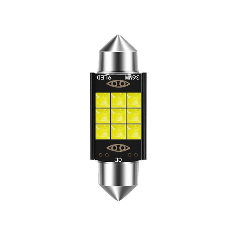 Світлодіодна лампа StarLight T11 9 SMD 3030 CREE Canbus Festoon SV8.5 (C5W/C10W) WHITE 36mm 12V Харків - фото 1