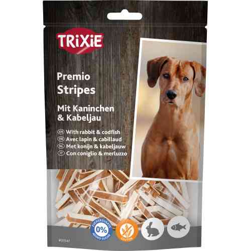 Ласощі Trixie Premio Fish Rabbit Stripes для собак снеки з рибою та кроликом 100 г Київ