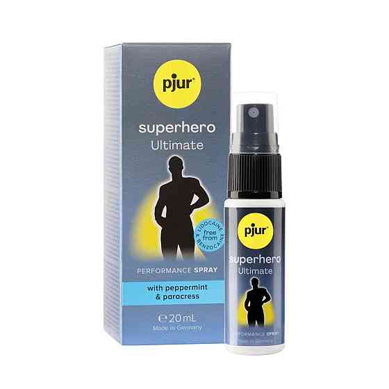 Пролонгирующий спрей pjur Superhero Ultimate Spray 20 мл, самый мощный Sex Aura Киев