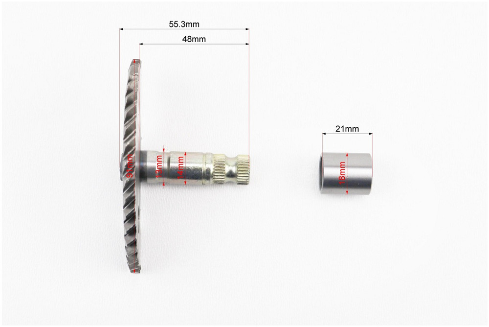 Півмісяць кікстартеру Honda DIO AF-18/27 + втулка Киев - изображение 2