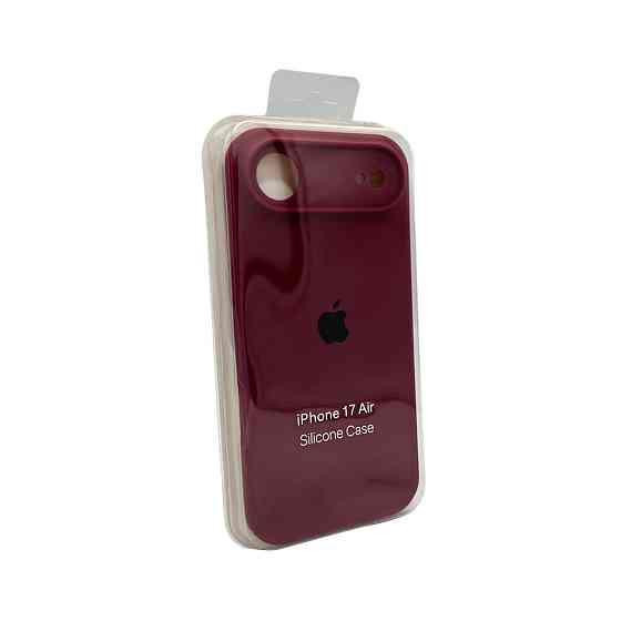 Чохол для смартфона Silicone Full Case AA Camera Protect for Apple iPhone 17 Air 47,Plum Київ