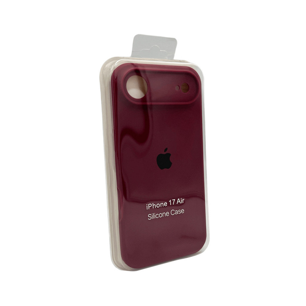 Чохол для смартфона Silicone Full Case AA Camera Protect for Apple iPhone 17 Air 47,Plum Київ - фото 2
