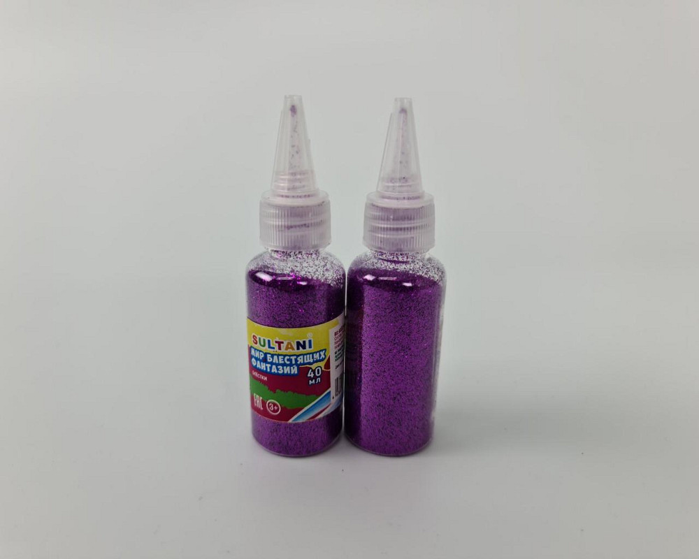 Набір для дитячої творчості "Блискітки" бузковий (1 шт.) Харків - фото 2