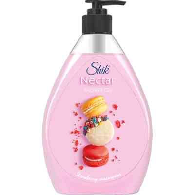 Гель для душа Shik Nectar Strawberry Macaroons 900 г (4823107606984) Винница