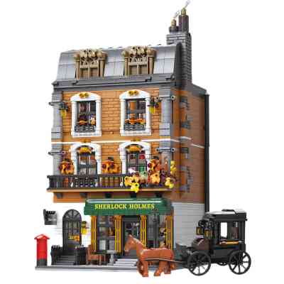 Конструктор Pantasy Шерлок Холмс: Квартира 221B на Бейкер-стрит (85014) Винница