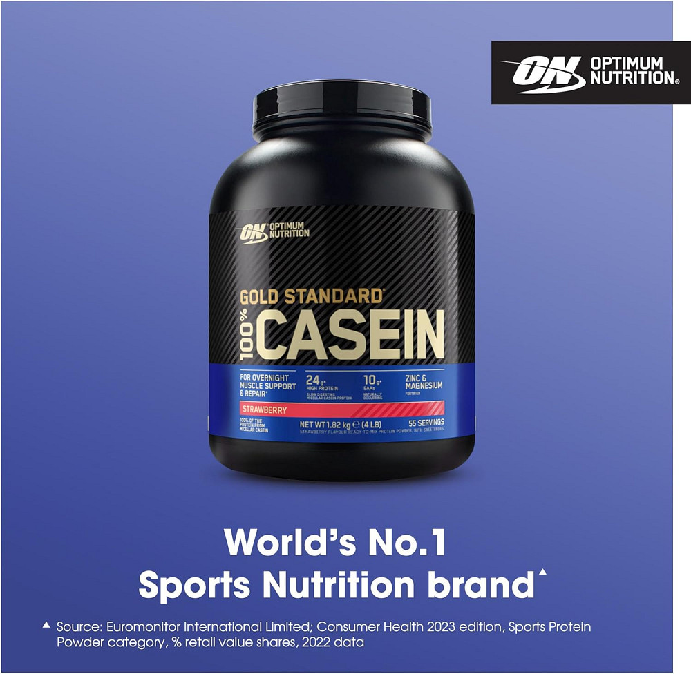 Casein Protein 100% 1818g (Strawberry)  EU Луцьк - фото 3