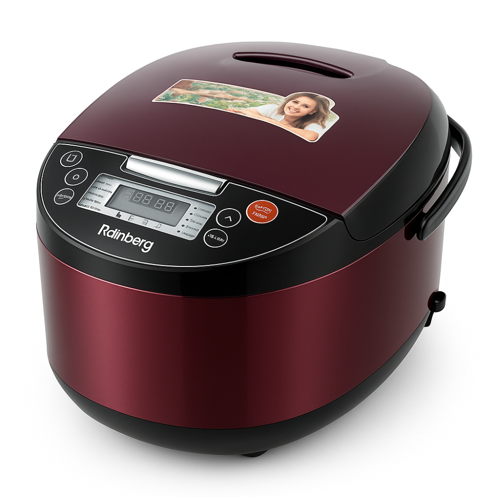 Кашеваркы Rainberg RB-6207 1500 Вт 6 л, Бюджетная мультиварка, Практичная мультиварка EF-58 Львов - изображение 11