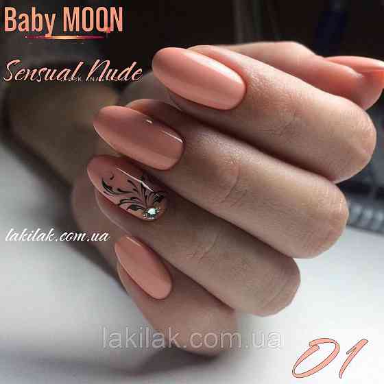 Гель-лак BABY MOON Sensual Nude №01 ніжний лососевий, 6 мл Херсон