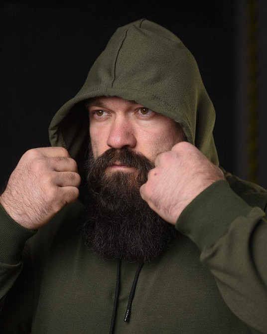 Худі maklin moscow олива НП4955 Одеса - фото 3