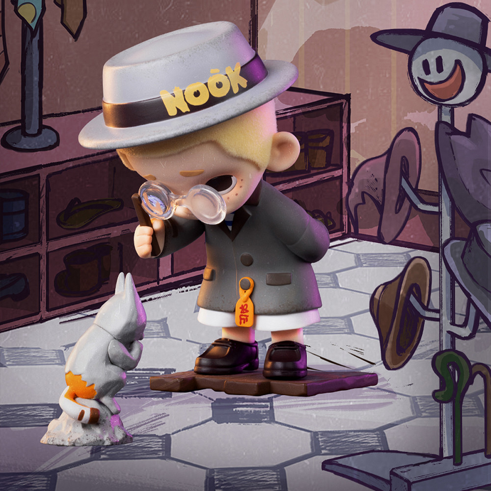 Колекційна іграшка POP TOP 52Toys серії NOOK - Вінтажна крамниця Днепр - изображение 5
