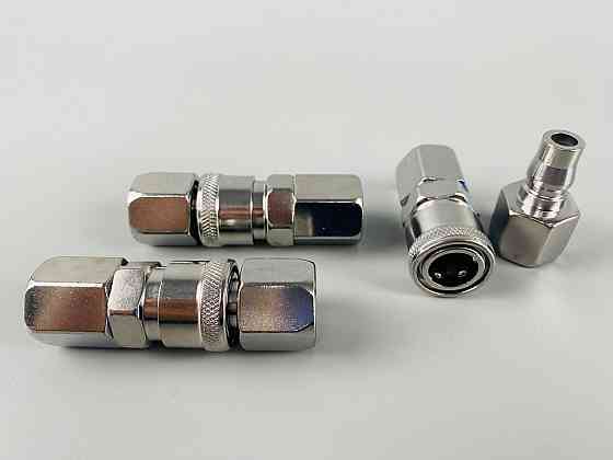 Муфта швидкознімна SF20+PF20 1/4 різь зовнішня Мукачево