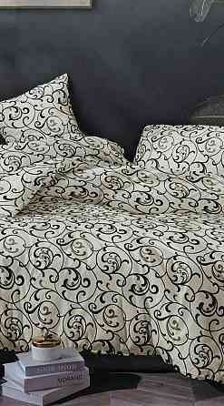 Постельное белье 3D | Полуторный и Двуспальный комплект | Цветы с бабочками | Мягкая и яркая Киев