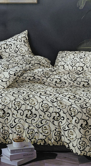 Постельное белье 3D | Полуторный и Двуспальный комплект | Цветы с бабочками | Мягкая и яркая Киев - изображение 4