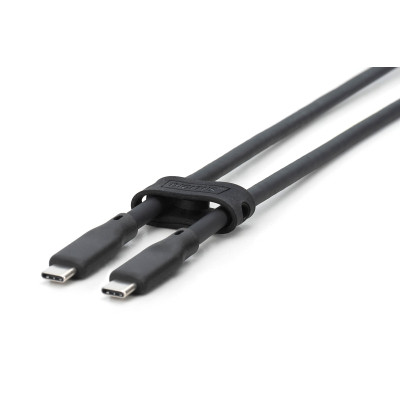 Дата кабель USB-C to USB-C 2.0m USB 3.2 Gen1 5G 100W 4K silicone black Digitus (AK-300342-020-S) Вінниця - фото 9