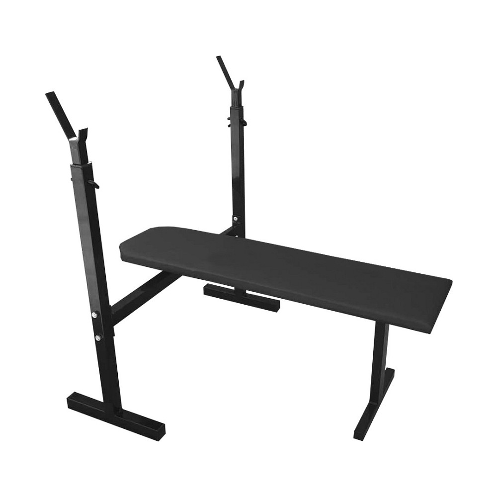 Лавка для жиму зі стійками горизонтальна Чорний Київ - фото 3