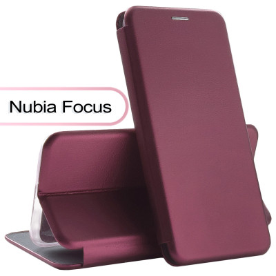 Чехол для мобильного телефона BeCover Exclusive Nubia Focus Red Wine (713506) Винница - изображение 1