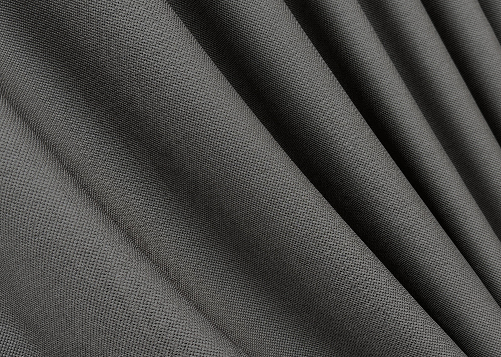 Комплект штор VR-Textil рогожка преміум TERRA LUXE 100х270 2шт і Тюль 400х270 1857ш-115т графітовий з білим 71-075/2 Київ - фото 7