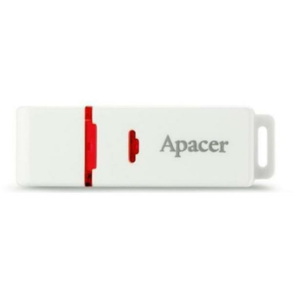Flash Apacer USB 2.0 AH223 64Gb white Киев - изображение 1